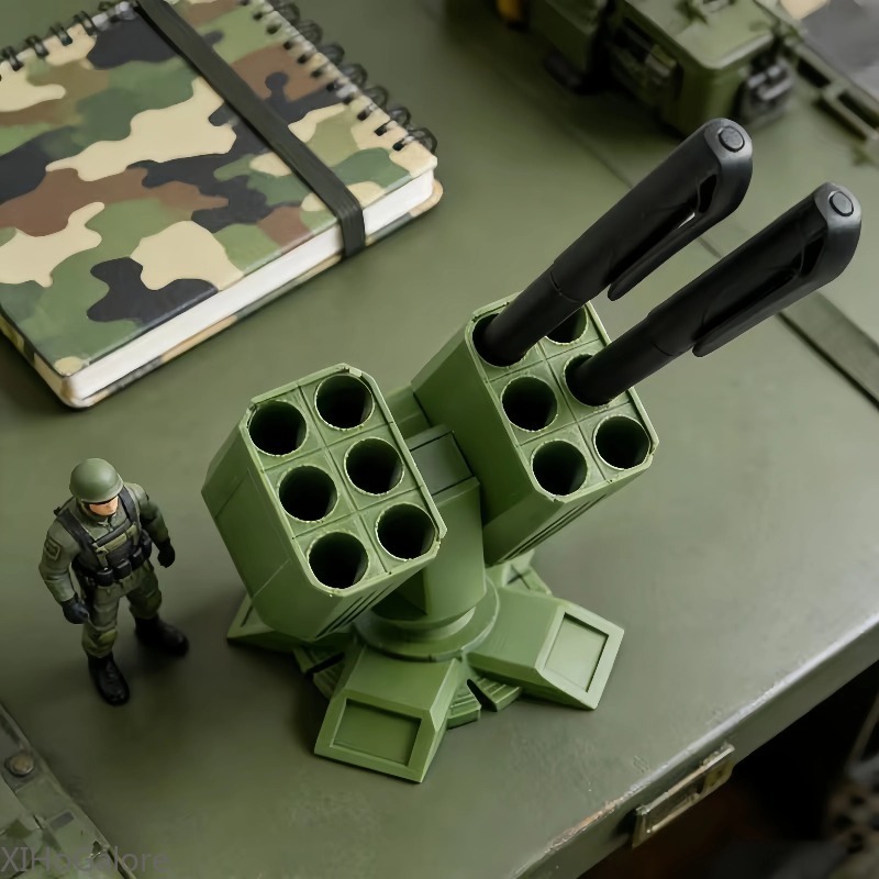Office Furniture Brand - Anti Aircraft Gun Pen Holder Desk