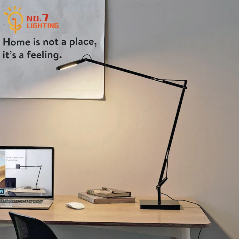 Designer Industrial Swing Arm  - Floor Lamp Arched ulasan dan harga