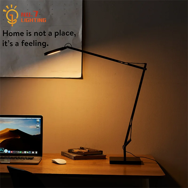 Designer Industrial Swing Arm  - Floor Lamp Arched ulasan dan harga
