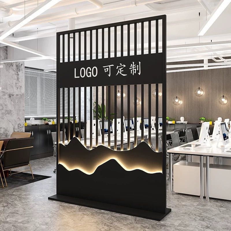 Office Company Screen Glass Pa - Office Furniture Logo ulasan dan harga