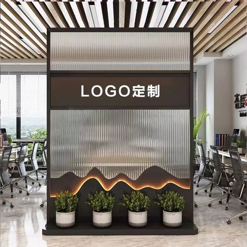 Office Company Screen Glass Pa - Office Furniture Logo ulasan dan harga