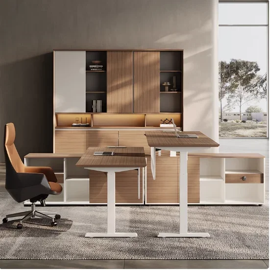 Modern Simple Office CEO Boss  - Office Furniture Logo ulasan dan harga