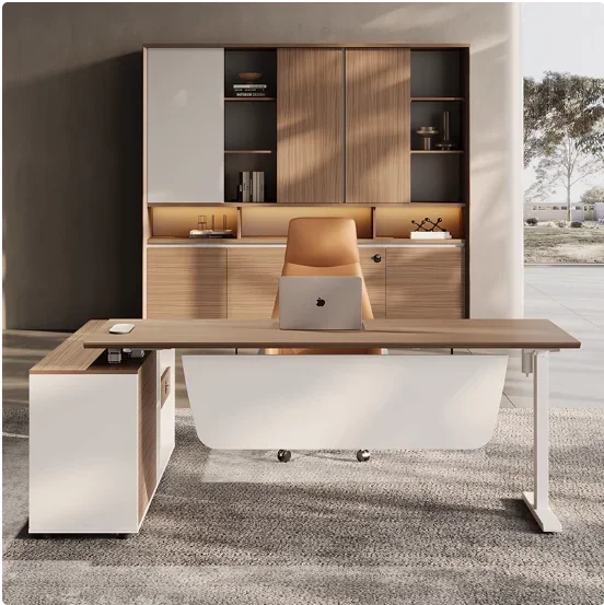 Modern Simple Office CEO Boss  - Office Furniture Logo ulasan dan harga