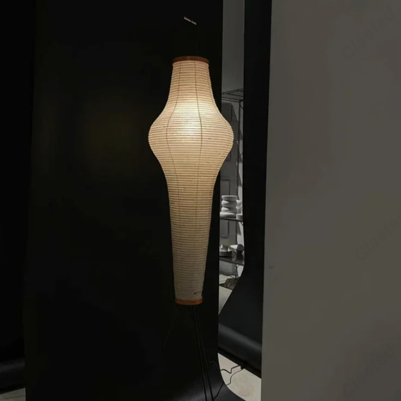 Simple and Creative LED Rice P - Floor Lamp Arched ulasan dan harga