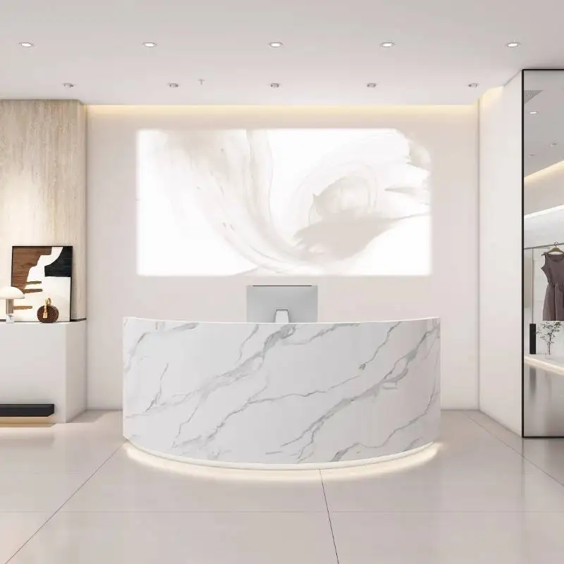 Design Logo Reception Desks Be - Office Furniture Logo ulasan dan harga