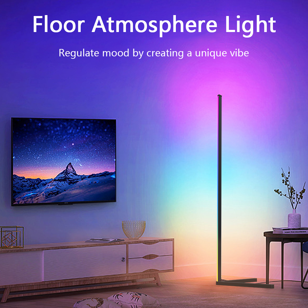 RGB LED Floor lamp Indoor Home - Floor Lamp Arched ulasan dan harga