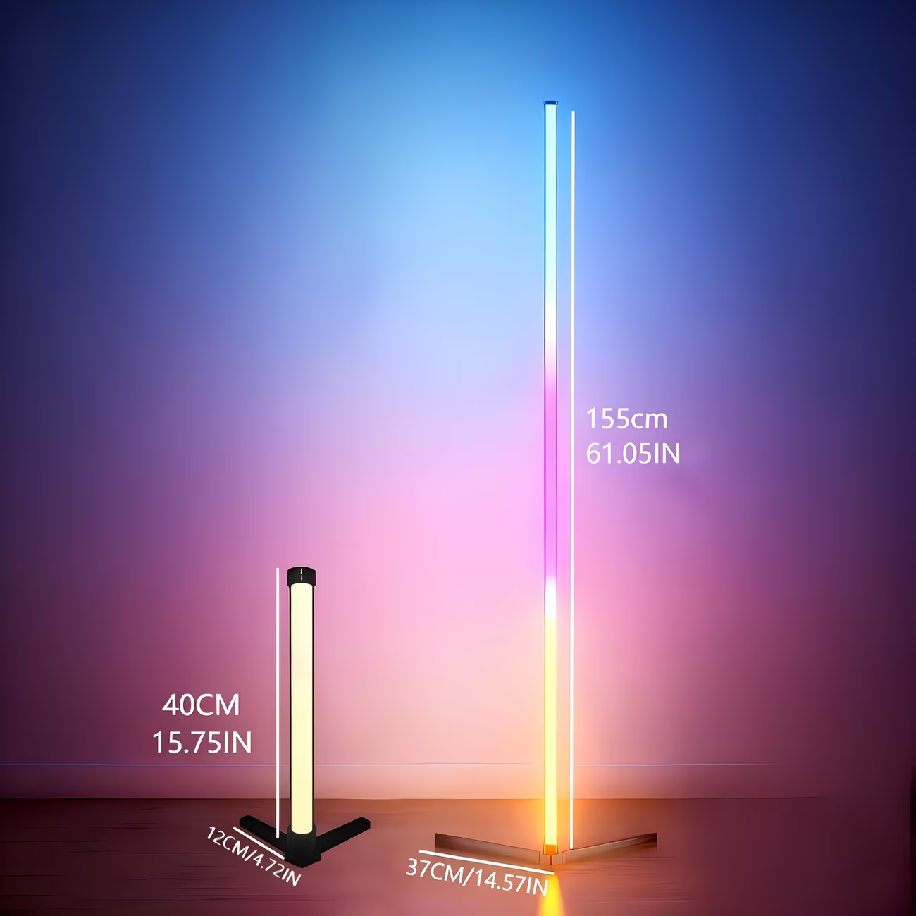 RGB Dream Color Floor Lamp wit - Floor Lamp Arched ulasan dan harga