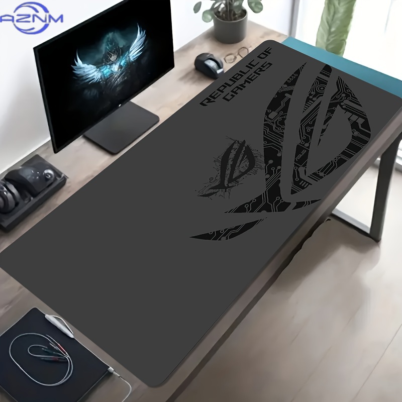 1pc Large Gaming Mouse Pad ROG - Office Furniture Brand ulasan dan harga