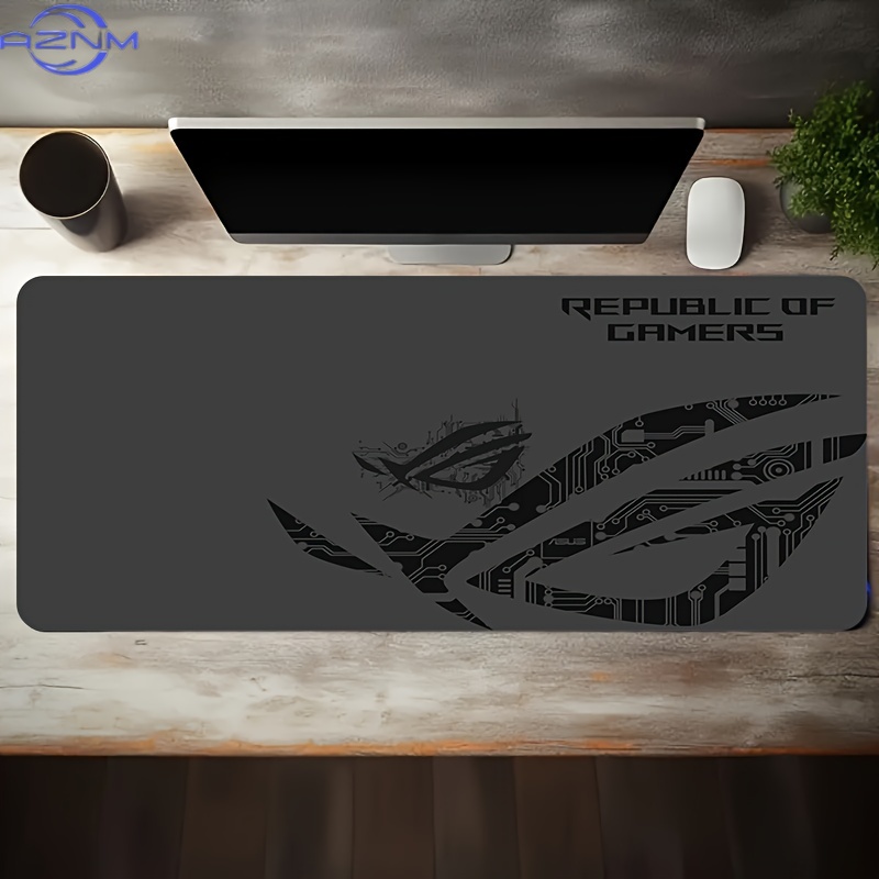 1pc Large Gaming Mouse Pad ROG - Office Furniture Brand ulasan dan harga