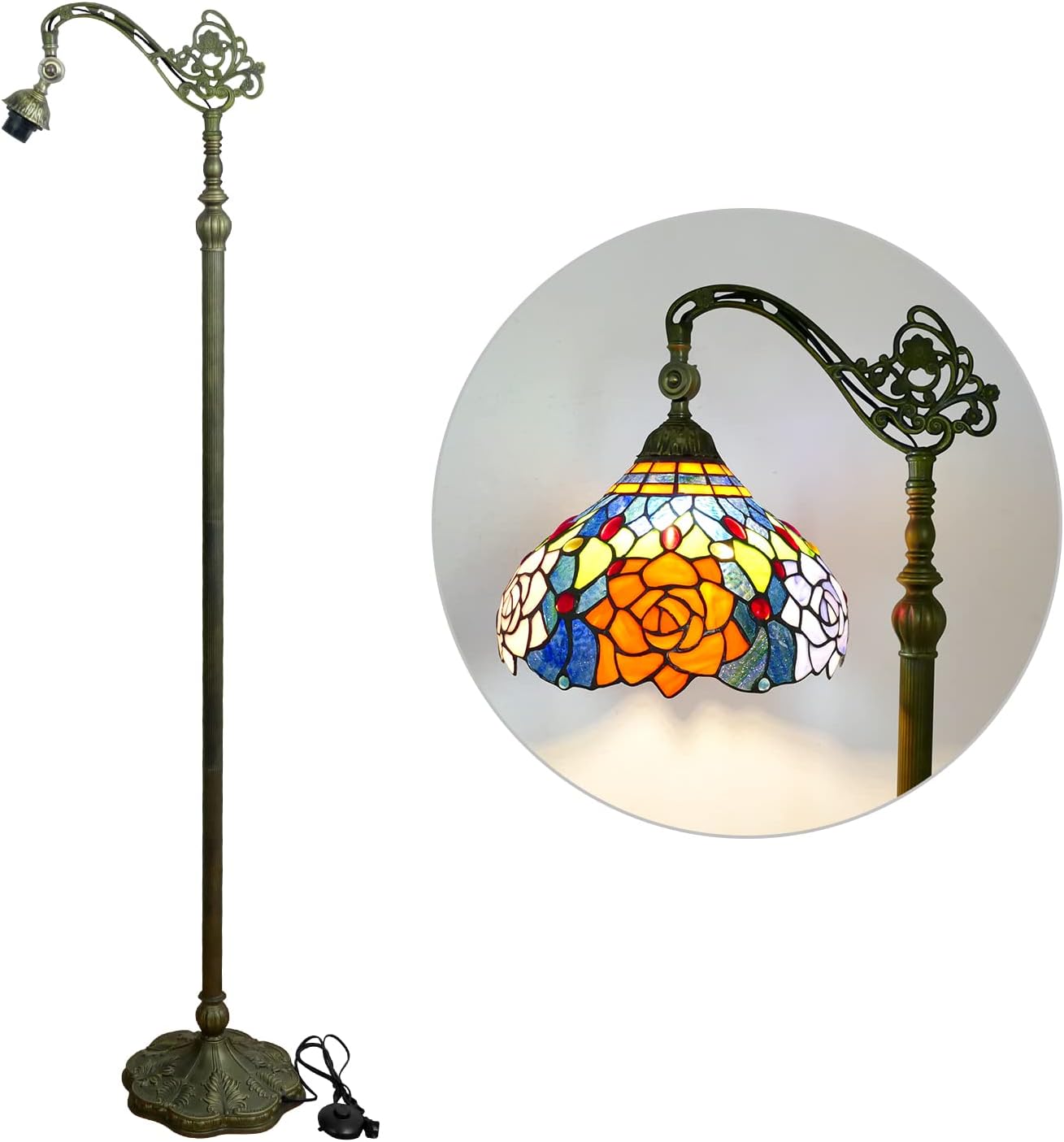 @#Modern Style Arched Goosenec - Floor Lamp Arched ulasan dan harga
