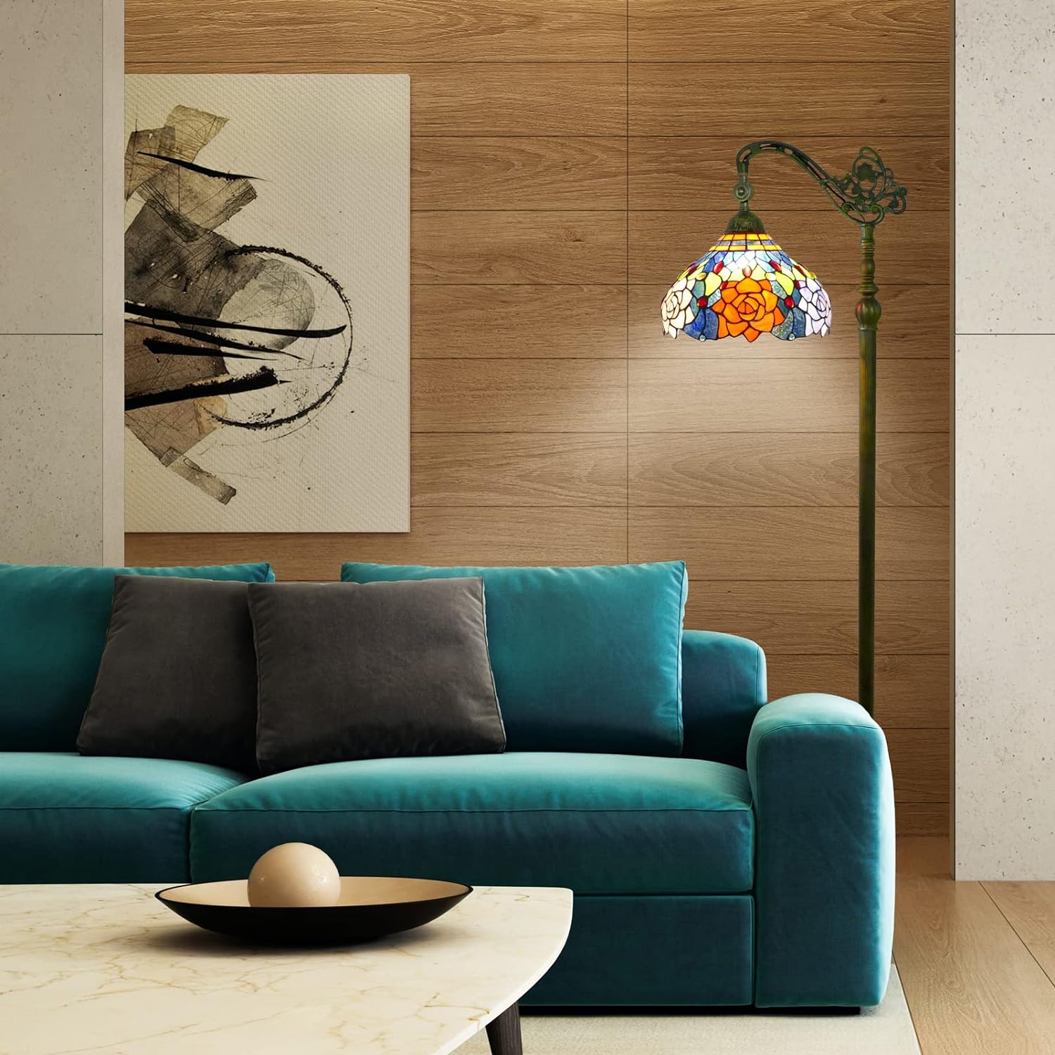 @#Modern Style Arched Goosenec - Floor Lamp Arched ulasan dan harga