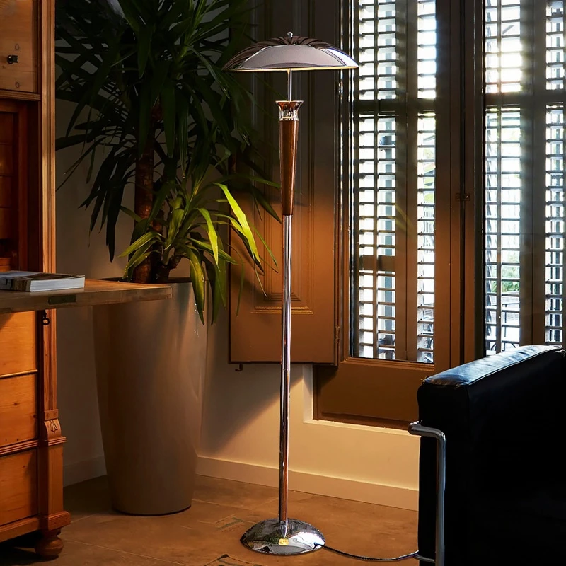 Solid Wood Antique Led Floor L - Floor Lamp Arched ulasan dan harga
