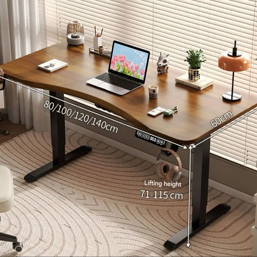 80/100/120/140cm Height Adjust - Gaming Desk With Hutch ulasan dan harga