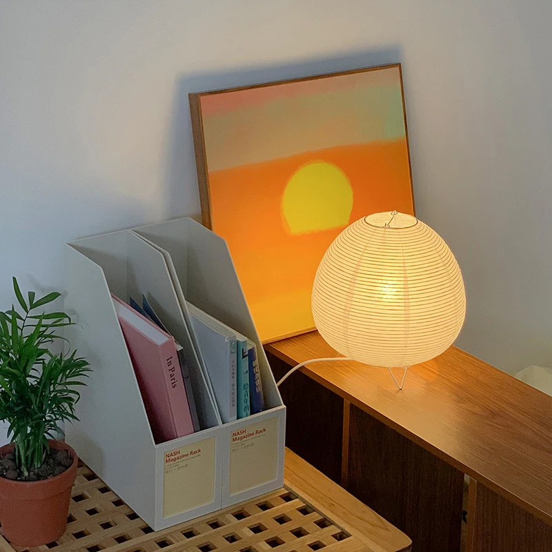 Japanese Rice Paper Lantern Le - Floor Lamp Arched ulasan dan harga