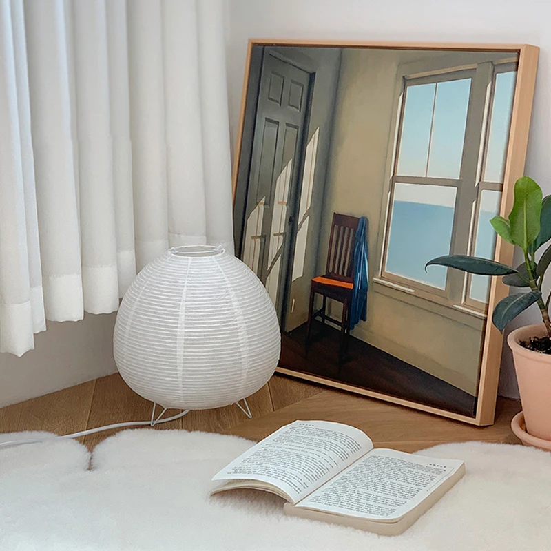 Japanese Rice Paper Lantern Le - Floor Lamp Arched ulasan dan harga