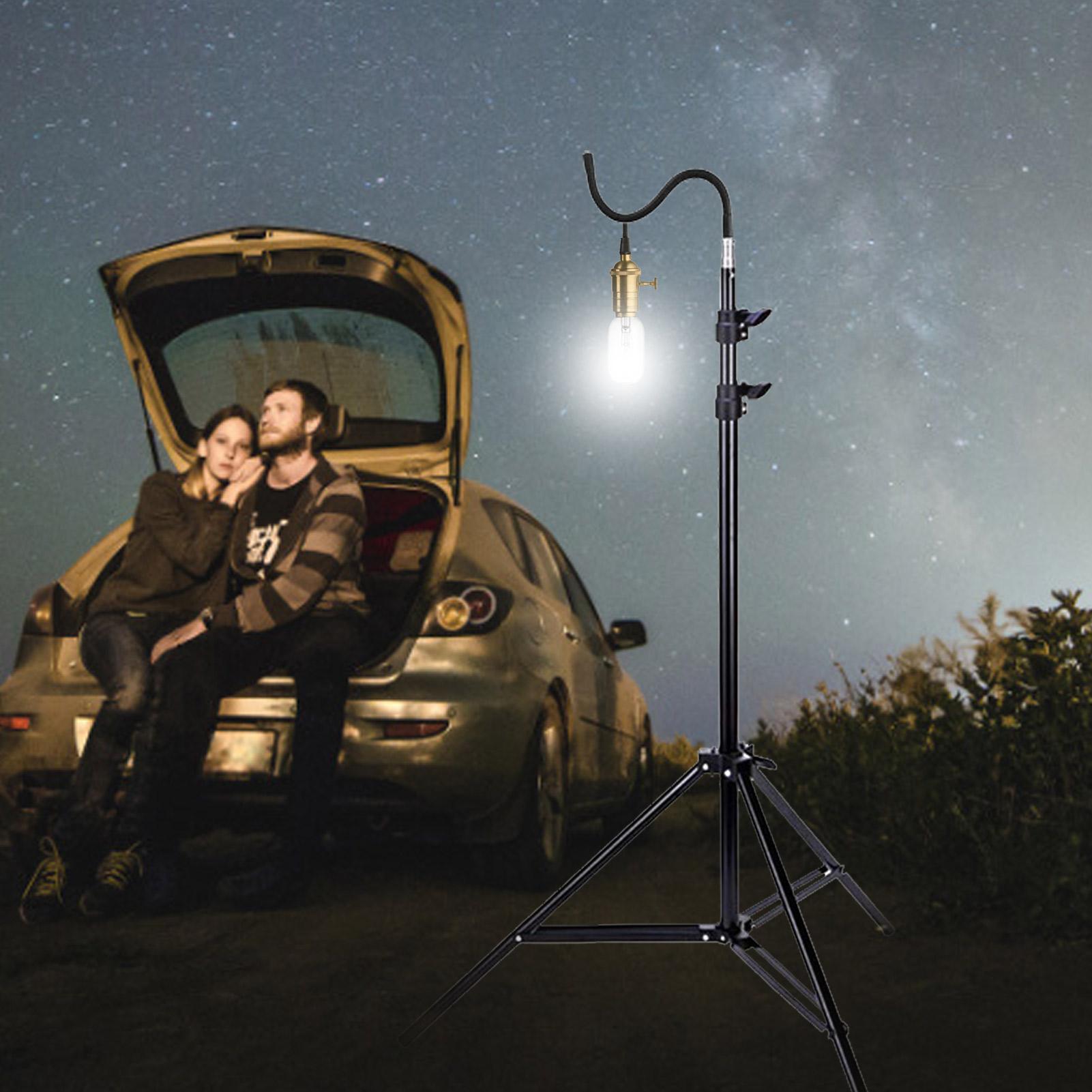 2m Campinglight Stand Folding  - Floor Lamp Arched ulasan dan harga