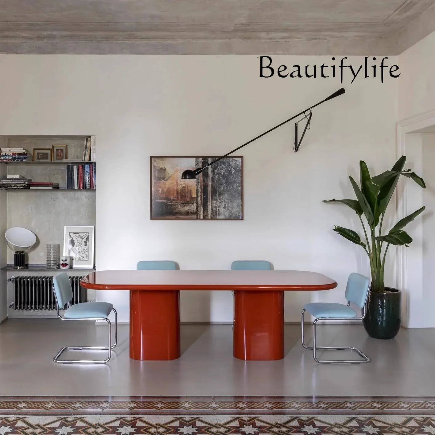 Light luxury living room desk  - Office Furniture Brand ulasan dan harga