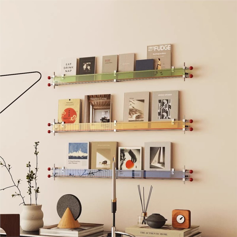 Wall Mounted Display Rack Book - Office Furniture Brand ulasan dan harga