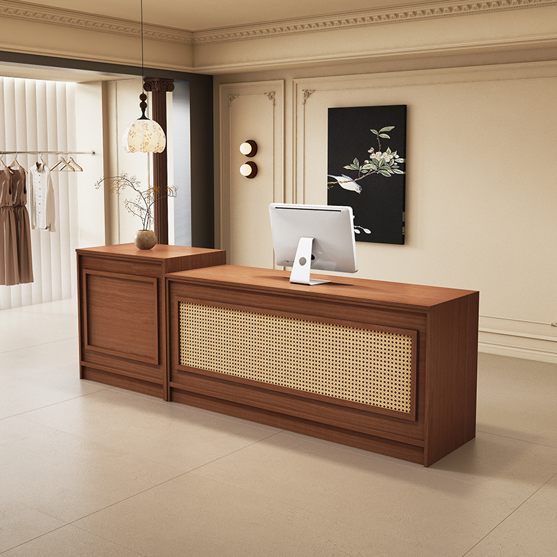 #Counter Logo Reception Desks  - Office Furniture Logo ulasan dan harga